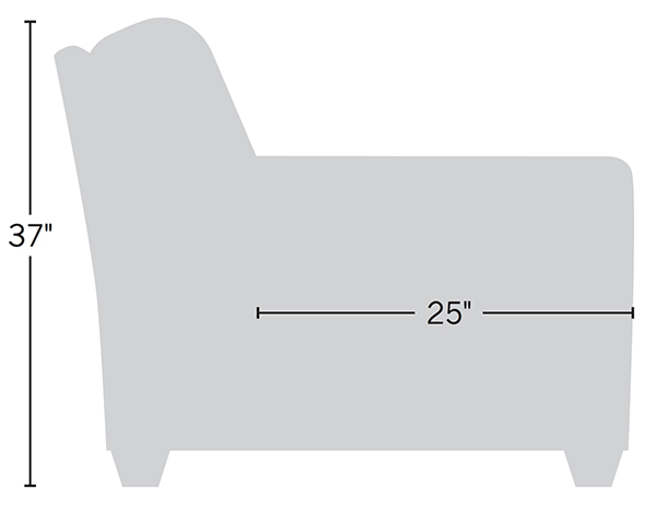 Deep Seat Depth/Std. Back Height (3)